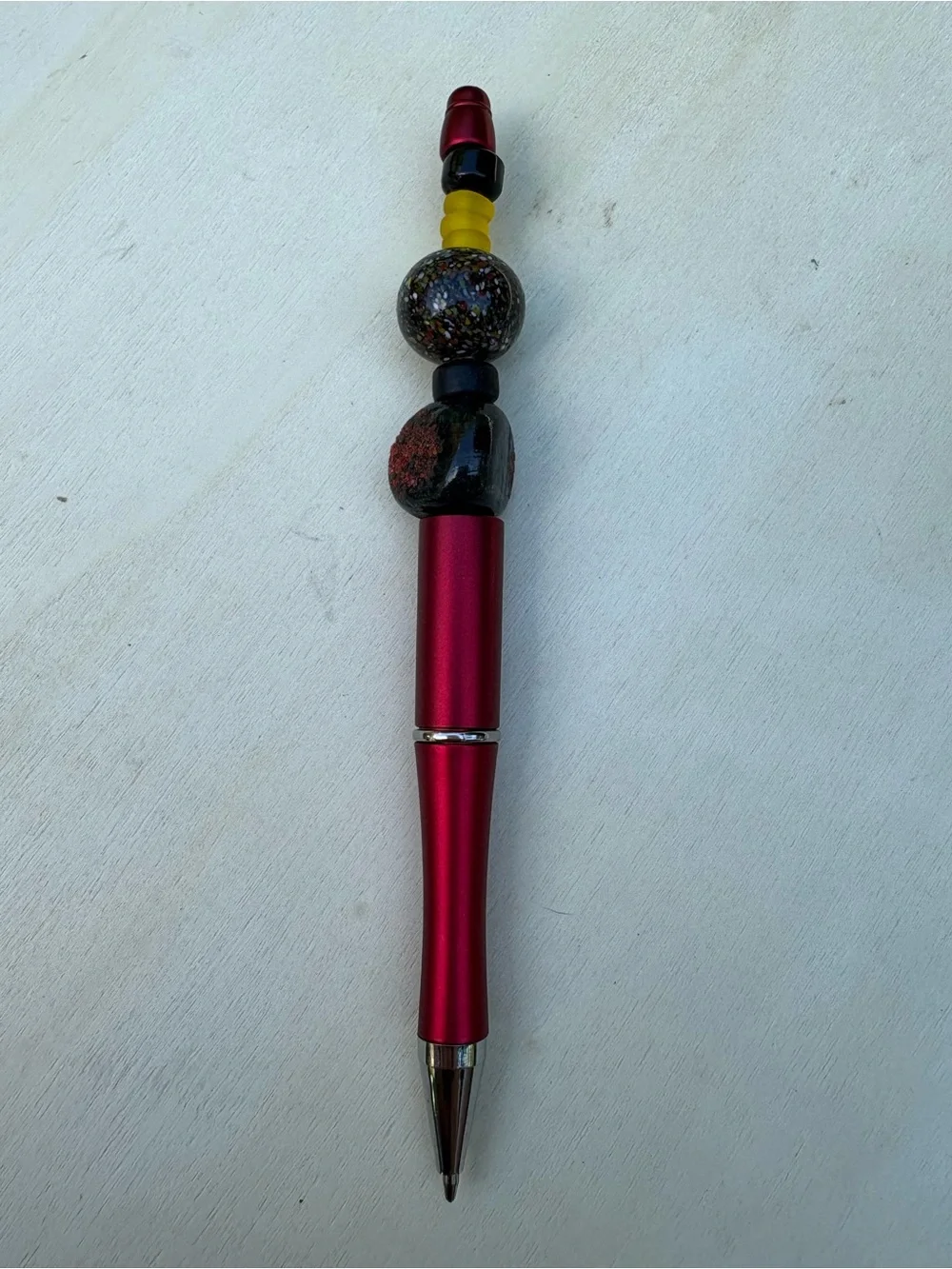 Artisan Made Beaded Czech Glass & Lampwork Glass Beaded Pens. *Multiple styles*
